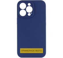 Чохол Silicone Case Full Camera Protective (AA) NO LOGO для Apple iPhone 16 Plus (6.7") Синій / Deep navy