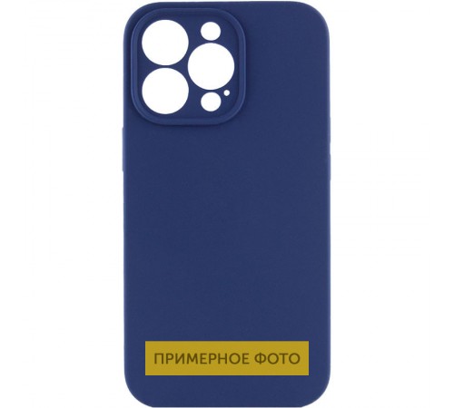 Чохол Silicone Case Full Camera Protective (AA) NO LOGO для Apple iPhone 16 Plus (6.7") Синій / Deep navy Чохол Silicone Case Full Camera Protective (AA) NO LOGO для Apple iPhone 16 Plus (6.7") Синій / Deep navy