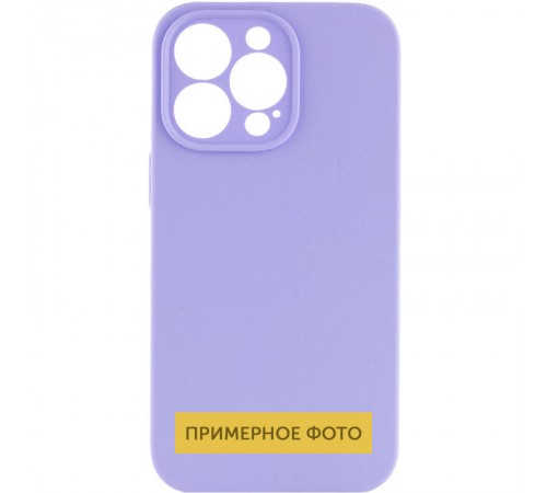 Чохол Silicone Case Full Camera Protective (AA) NO LOGO для Apple iPhone 16 Plus (6.7") Бузковий / Dasheen Чохол Silicone Case Full Camera Protective (AA) NO LOGO для Apple iPhone 16 Plus (6.7") Бузковий / Dasheen