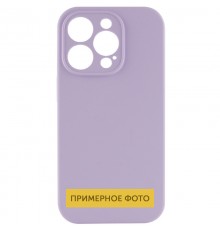 Чохол Silicone Case Full Camera Protective (AA) NO LOGO для Apple iPhone 16 Plus (6.7") Бузковий / Lilac