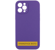 Чохол Silicone Case Full Camera Protective (AA) NO LOGO для Apple iPhone 16 Plus (6.7") Фіолетовий / Amethyst