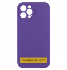 Чохол Silicone Case Full Camera Protective (AA) NO LOGO для Apple iPhone 16 Plus (6.7") Фіолетовий / Amethyst