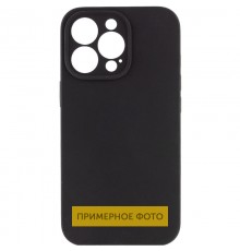 Чохол Silicone Case Full Camera Protective (AA) NO LOGO для Apple iPhone 16 Plus (6.7") Чорний / Black