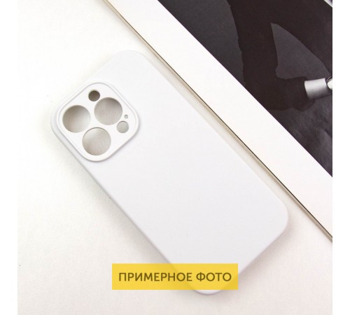 Чохол Silicone Case Full Camera Protective (AA) NO LOGO для Apple iPhone 16 Plus (6.7") Білий / White Чохол Silicone Case Full Camera Protective (AA) NO LOGO для Apple iPhone 16 Plus (6.7") Білий / White