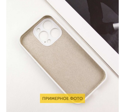 Чохол Silicone Case Full Camera Protective (AA) NO LOGO для Apple iPhone 16 Plus (6.7") Білий / White Чохол Silicone Case Full Camera Protective (AA) NO LOGO для Apple iPhone 16 Plus (6.7") Білий / White