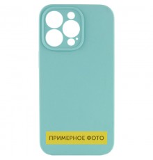 Чохол Silicone Case Full Camera Protective (AA) NO LOGO для Apple iPhone 16 Plus (6.7") Бірюзовий / Marine Green