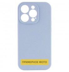 Чохол Silicone Case Full Camera Protective (AA) NO LOGO для Apple iPhone 16 Plus (6.7") Блакитний / Lilac Blue