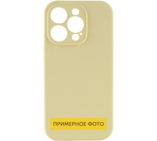 Чохол Silicone Case Full Camera Protective (AA) NO LOGO для Apple iPhone 16 Plus (6.7") Жовтий / Mellow Yellow Чохол Silicone Case Full Camera Protective (AA) NO LOGO для Apple iPhone 16 Plus (6.7") Жовтий / Mellow Yellow