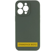 Чохол Silicone Case Full Camera Protective (AA) NO LOGO для Apple iPhone 16 Plus (6.7") Зелений / Cyprus Green