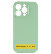 Чохол Silicone Case Full Camera Protective (AA) NO LOGO для Apple iPhone 16 Plus (6.7") Зелений / Pistachio