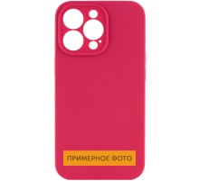 Чохол Silicone Case Full Camera Protective (AA) NO LOGO для Apple iPhone 16 Plus (6.7") Червоний / Rose Red