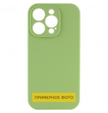 Чохол Silicone Case Full Camera Protective (AA) NO LOGO для Apple iPhone 16 Plus (6.7") М'ятний / Mint