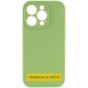 Чохол Silicone Case Full Camera Protective (AA) NO LOGO для Apple iPhone 16 Plus (6.7") М'ятний / Mint
