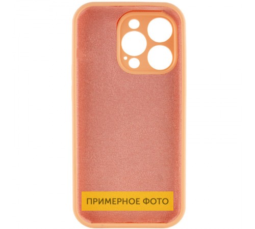 Чохол Silicone Case Full Camera Protective (AA) NO LOGO для Apple iPhone 16 Plus (6.7") Помаранчевий / Cantaloupe Чохол Silicone Case Full Camera Protective (AA) NO LOGO для Apple iPhone 16 Plus (6.7") Помаранчевий / Cantaloupe