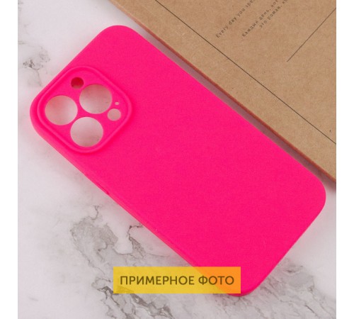 Чохол Silicone Case Full Camera Protective (AA) NO LOGO для Apple iPhone 16 Plus (6.7") Рожевий / Barbie pink
