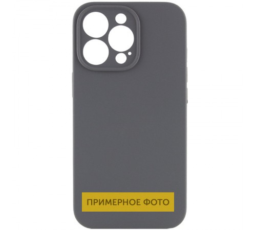 Чохол Silicone Case Full Camera Protective (AA) NO LOGO для Apple iPhone 16 Plus (6.7") Сірий / Dark Gray Чохол Silicone Case Full Camera Protective (AA) NO LOGO для Apple iPhone 16 Plus (6.7") Сірий / Dark Gray
