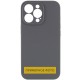 Чохол Silicone Case Full Camera Protective (AA) NO LOGO для Apple iPhone 16 Plus (6.7") Сірий / Dark Gray