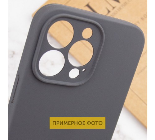 Чохол Silicone Case Full Camera Protective (AA) NO LOGO для Apple iPhone 16 Plus (6.7") Сірий / Dark Gray Чохол Silicone Case Full Camera Protective (AA) NO LOGO для Apple iPhone 16 Plus (6.7") Сірий / Dark Gray