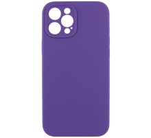 Чохол Silicone Case Full Camera Protective (AA) NO LOGO для Apple iPhone 16 Pro (6.3") Фіолетовий / Amethyst