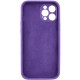 Чохол Silicone Case Full Camera Protective (AA) NO LOGO для Apple iPhone 16 Pro (6.3") Фіолетовий / Amethyst