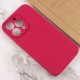 Чохол Silicone Case Full Camera Protective (AA) NO LOGO для Apple iPhone 16 Pro (6.3") Червоний / Rose Red