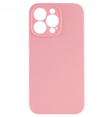 Чохол Silicone Case Full Camera Protective (AA) NO LOGO для Apple iPhone 16 Pro (6.3") Рожевий / Light pink