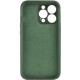Чохол Silicone Case Full Camera Protective (AA) NO LOGO для Apple iPhone 16 Pro (6.3") Зелений / Cyprus Green