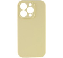 Чохол Silicone Case Full Camera Protective (AA) NO LOGO для Apple iPhone 16 Pro (6.3") Жовтий / Mellow Yellow