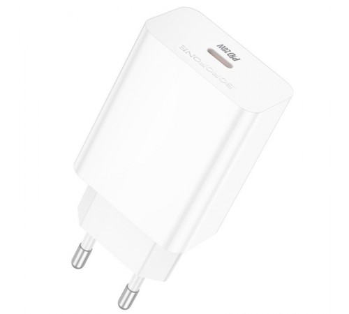 МЗП Borofone BA21A Pro Long journey PD20W (1USB-C) White