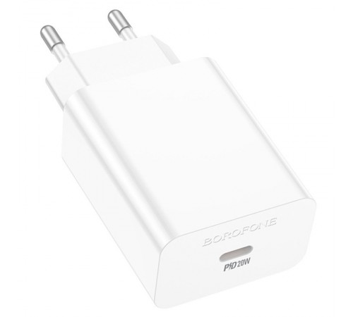 МЗП Borofone BA21A Pro Long journey PD20W (1USB-C) White
