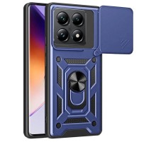 Ударостійкий чохол Camshield Serge Ring для Xiaomi 14T Pro Синій