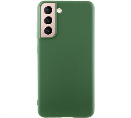 Чохол Silicone Cover Lakshmi (AA) для Samsung Galaxy S21 Зелений / Dark green Чохол Silicone Cover Lakshmi (AA) для Samsung Galaxy S21 Зелений / Dark green