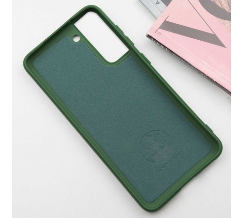 Чохол Silicone Cover Lakshmi (AA) для Samsung Galaxy S21 Зелений / Dark green Чохол Silicone Cover Lakshmi (AA) для Samsung Galaxy S21 Зелений / Dark green
