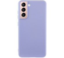 Чохол Silicone Cover Lakshmi (AA) для Samsung Galaxy S21 Бузковий / Dasheen