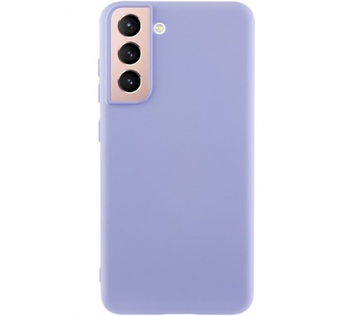Чохол Silicone Cover Lakshmi (AA) для Samsung Galaxy S21 Бузковий / Dasheen Чохол Silicone Cover Lakshmi (AA) для Samsung Galaxy S21 Бузковий / Dasheen