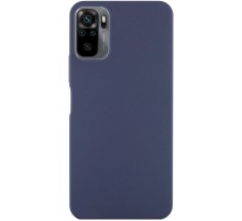 Чохол Silicone Cover Lakshmi (AA) для Xiaomi Redmi Note 10 / Note 10s / Poco M5s Синій / Midnight Blue
