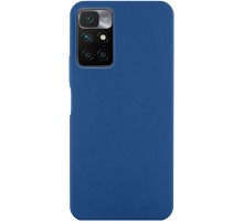 Чохол Silicone Cover Lakshmi (AA) для Xiaomi Redmi 10 Синій / Navy Blue