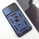 Ударостійкий чохол Camshield Serge Ring для Apple iPhone 13 Pro Max (6.7") Синій