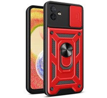 Ударостійкий чохол Camshield Serge Ring для Samsung Galaxy A06 Червоний