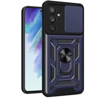 Ударостійкий чохол Camshield Serge Ring для Samsung Galaxy S24 FE Синій