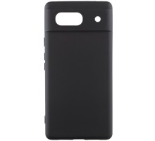 Чохол Silicone Cover Lakshmi Full Camera (AA) для Google Pixel 7a Чорний / Black