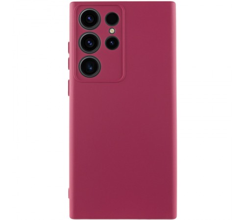 Чохол Silicone Cover Lakshmi Full Camera (AA) для Samsung Galaxy S25 Ultra Бордовий / Marsala Чохол Silicone Cover Lakshmi Full Camera (AA) для Samsung Galaxy S25 Ultra Бордовий / Marsala