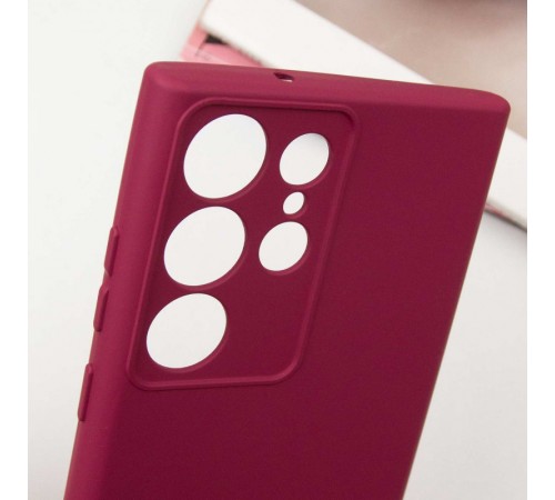 Чохол Silicone Cover Lakshmi Full Camera (AA) для Samsung Galaxy S25 Ultra Бордовий / Marsala Чохол Silicone Cover Lakshmi Full Camera (AA) для Samsung Galaxy S25 Ultra Бордовий / Marsala