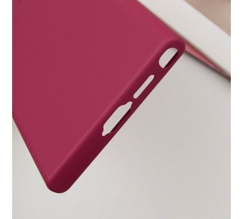 Чохол Silicone Cover Lakshmi Full Camera (AA) для Samsung Galaxy S25 Ultra Бордовий / Marsala Чохол Silicone Cover Lakshmi Full Camera (AA) для Samsung Galaxy S25 Ultra Бордовий / Marsala