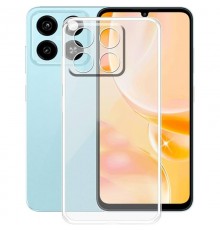 TPU чохол Epic Transparent 1,5mm Full Camera для ZTE Blade A55 4G Безбарвний (прозорий)
