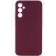 Чохол Silicone Cover Lakshmi Full Camera (AAA) для Samsung Galaxy A36 5G Бордовий / Plum