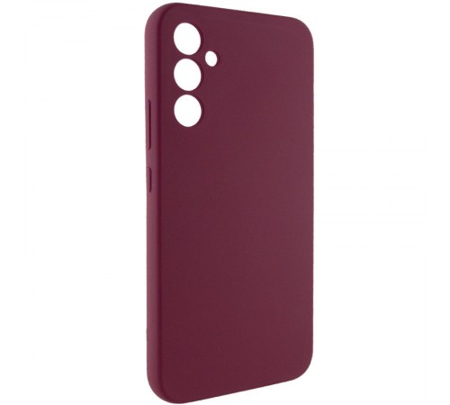 Чохол Silicone Cover Lakshmi Full Camera (AAA) для Samsung Galaxy A36 5G Бордовий / Plum