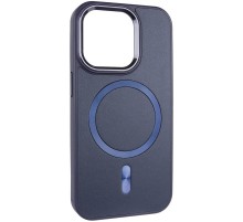 Шкіряний чохол SnapCase with MagSafe для Apple iPhone 11 Pro Max (6.5") Dark Blue