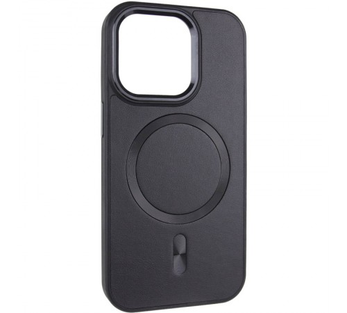 Шкіряний чохол SnapCase with MagSafe для Apple iPhone 13 / 14 (6.1") Black Шкіряний чохол SnapCase with MagSafe для Apple iPhone 13 / 14 (6.1") Black