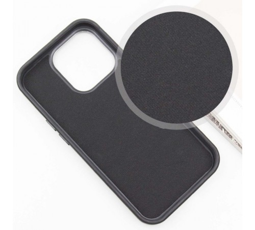 Шкіряний чохол SnapCase with MagSafe для Apple iPhone 13 / 14 (6.1") Black Шкіряний чохол SnapCase with MagSafe для Apple iPhone 13 / 14 (6.1") Black